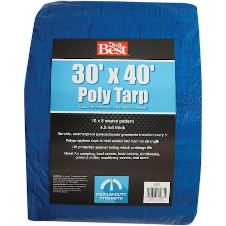 All-Source Medium Duty Tarp, Blue 712187